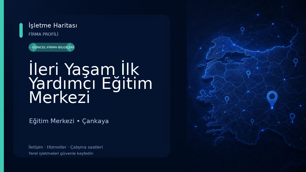İleri Yaşam İlk Yardımcı Eğitim Merkezi Eğitim Merkezi