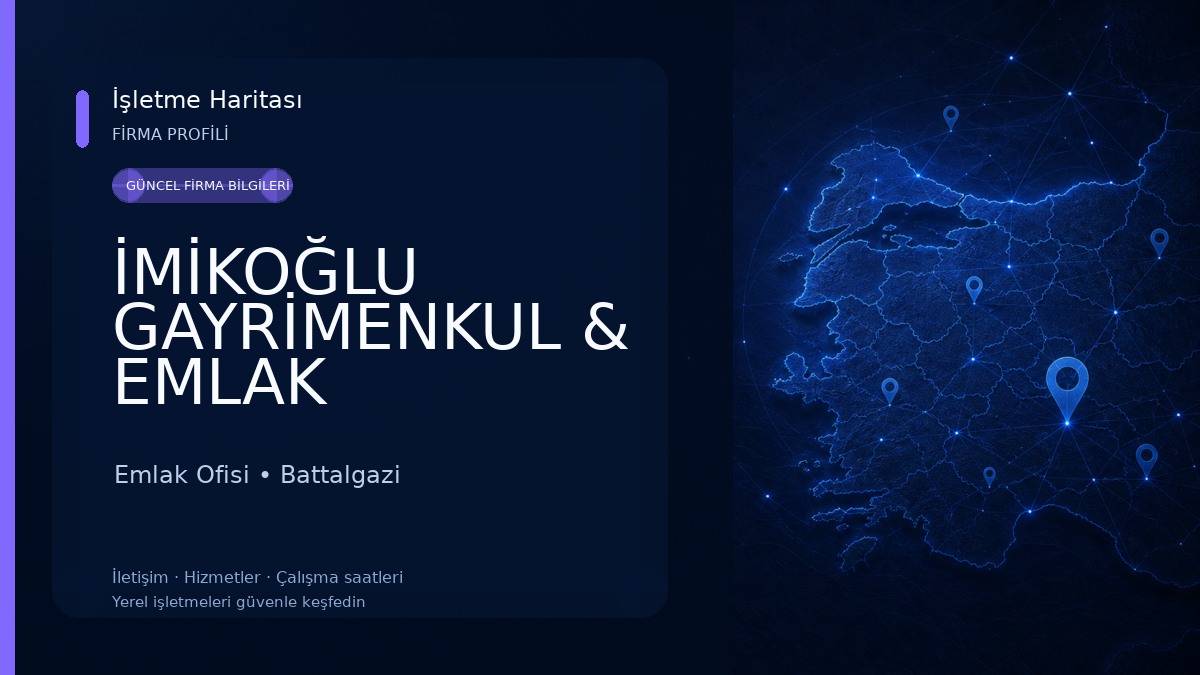 İMİKOĞLU GAYRİMENKUL & EMLAK Emlak Ofisi