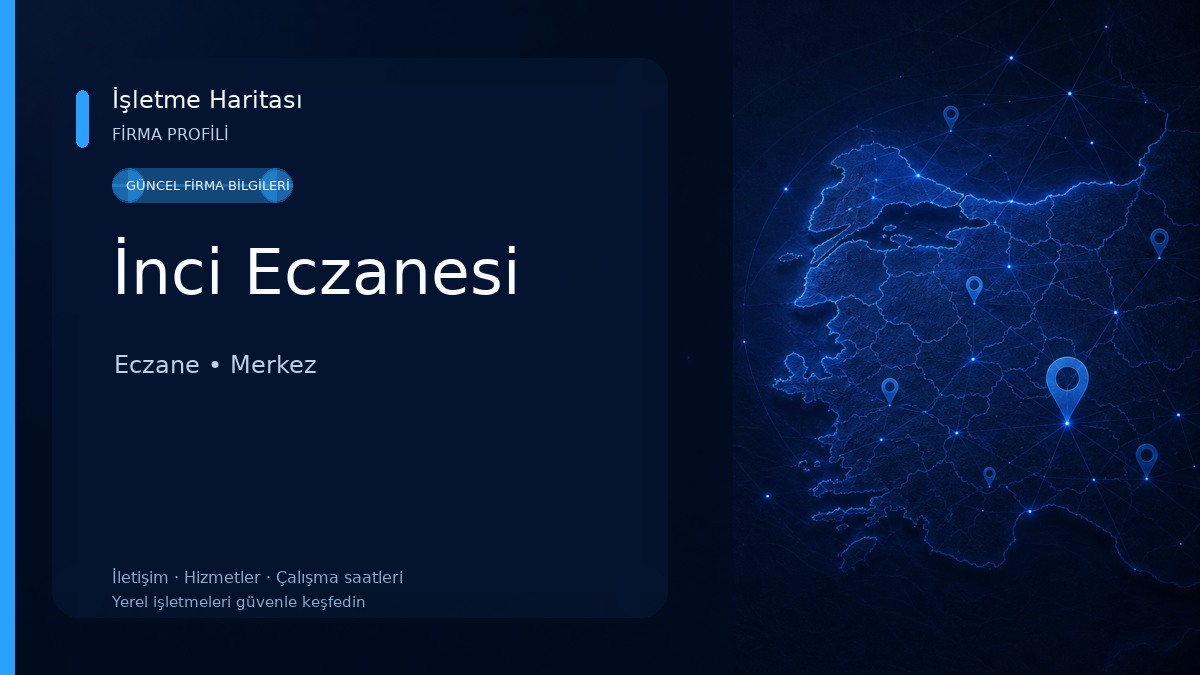 İnci Eczanesi 
