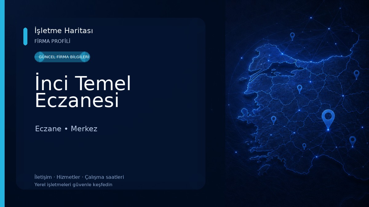 İnci Temel Eczanesi Eczane