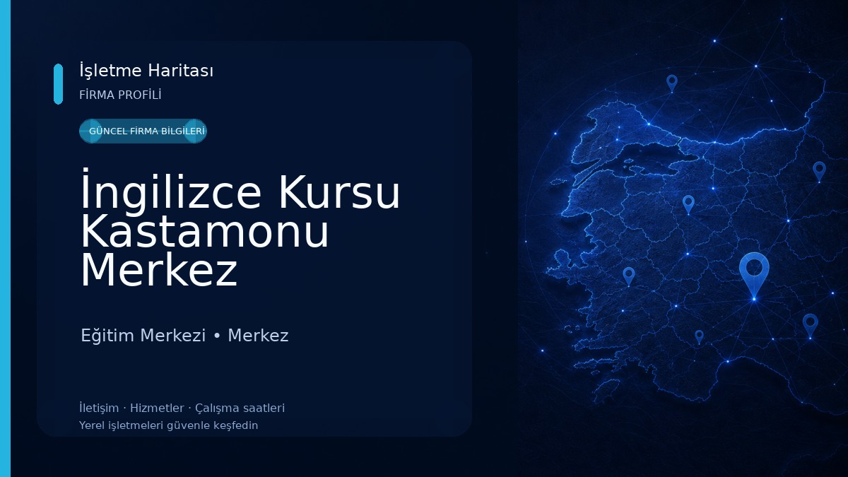 İngilizce Kursu Kastamonu Merkez American Life Yabancı Dil Okulu Eğitim Merkezi