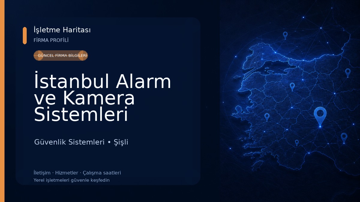İstanbul Alarm ve Kamera Sistemleri 
