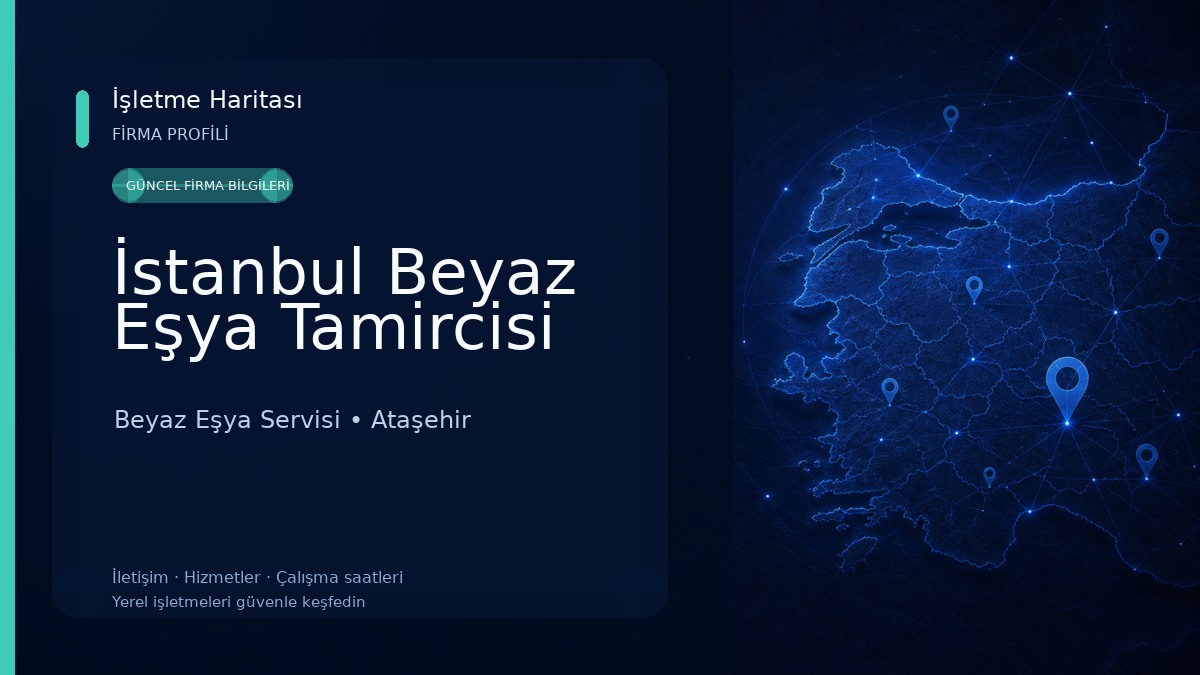 İstanbul Beyaz Eşya Tamircisi Beyaz Eşya Servisi