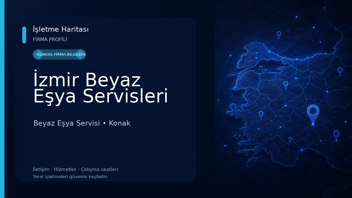 İzmir Beyaz Eşya Servisleri Beyaz Eşya Servisi