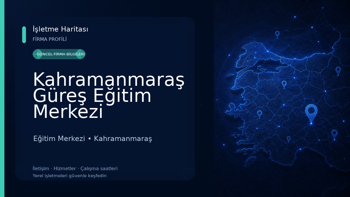 Kahramanmaraş Güreş Eğitim Merkezi