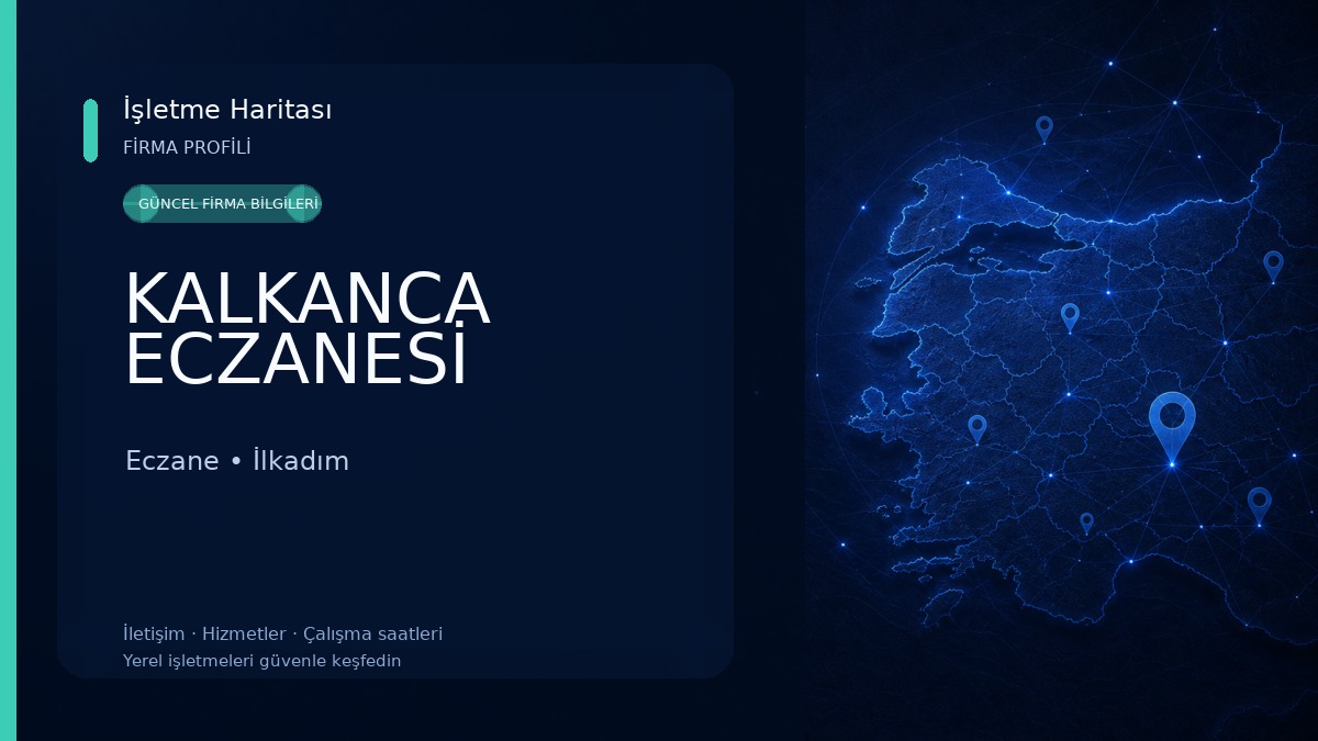 KALKANCA ECZANESİ Eczane