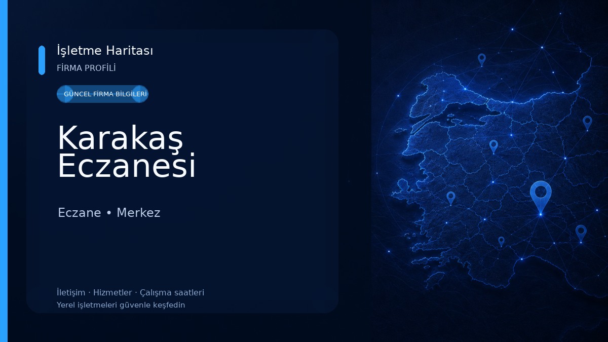 Karakaş Eczanesi 