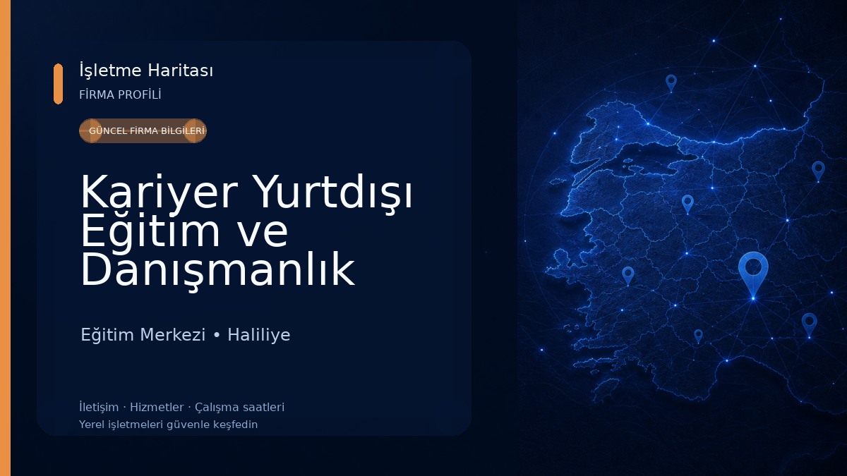 Kariyer Yurtdışı Eğitim ve Danışmanlık