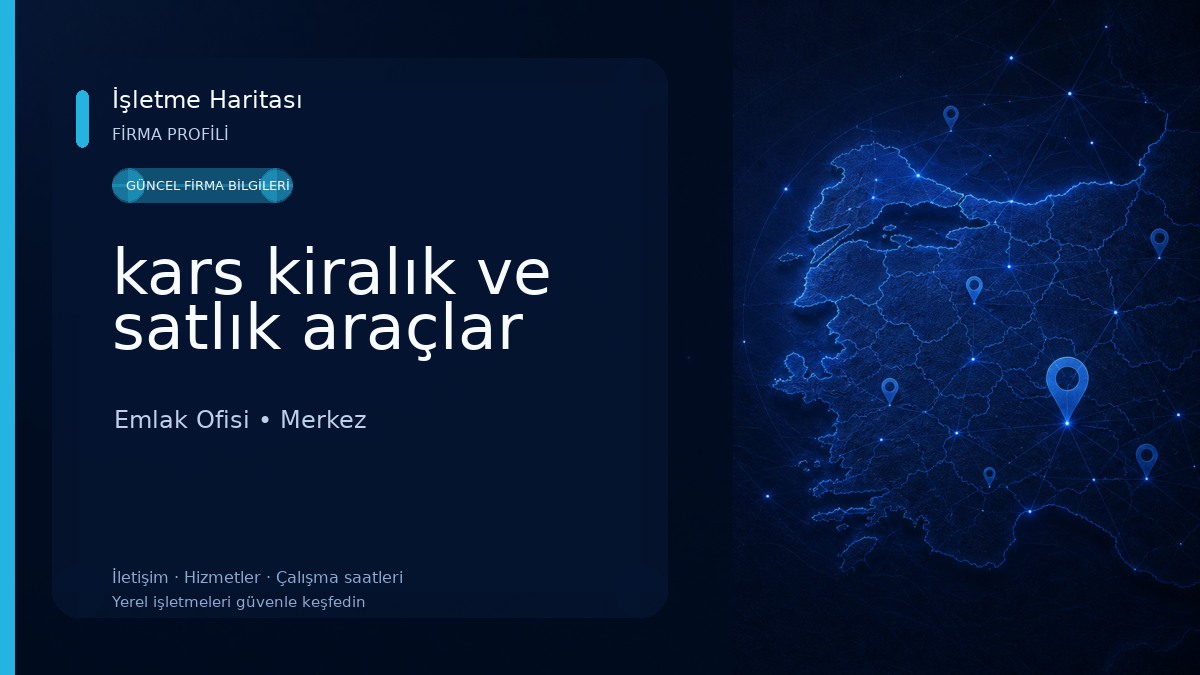 kars kiralık ve satlık araçlar
