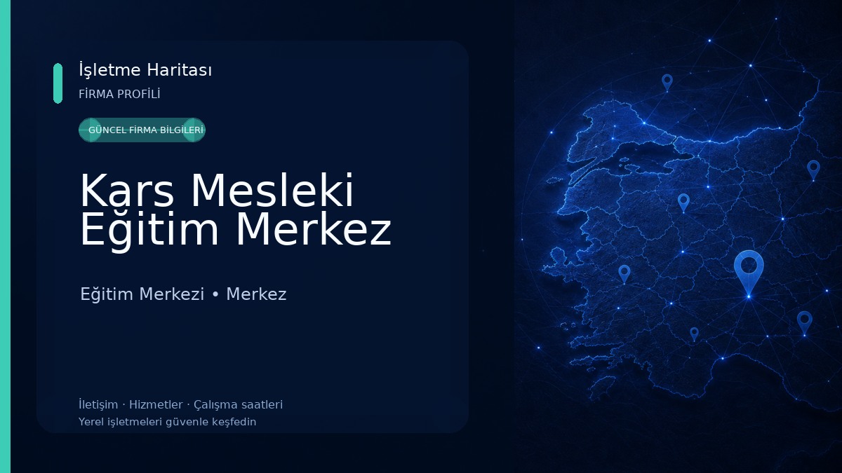 Kars Mesleki Eğitim Merkez Eğitim Merkezi