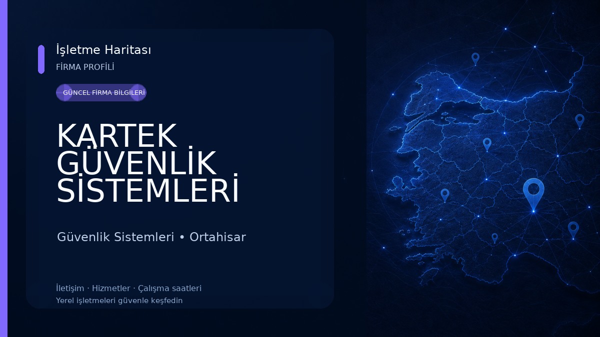 KARTEK GÜVENLİK SİSTEMLERİ Güvenlik Sistemleri