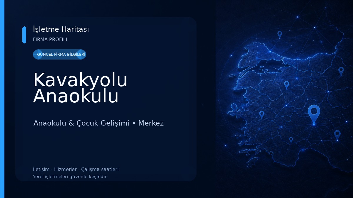 Kavakyolu Anaokulu 