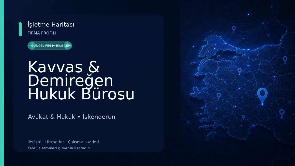 Kavvas & Demireğen Hukuk Bürosu Avukat & Hukuk