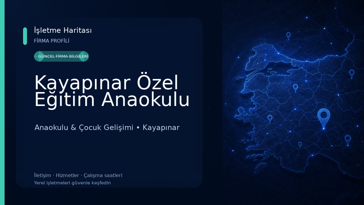 Kayapınar Özel Eğitim Anaokulu