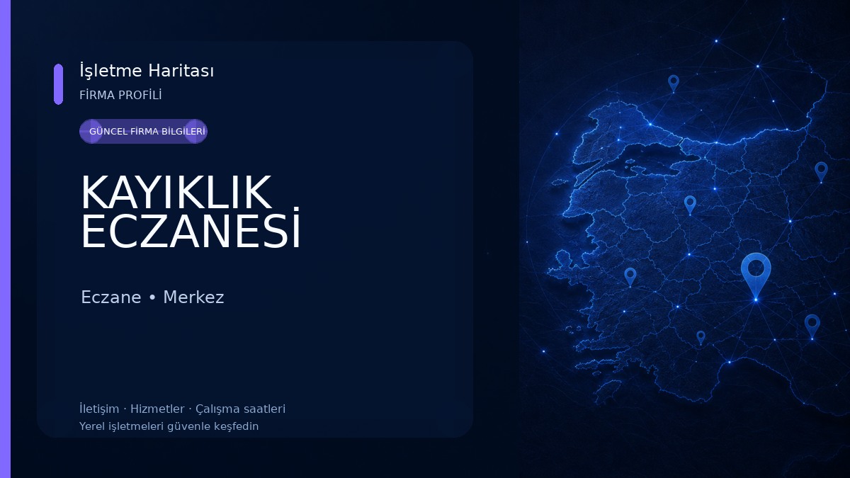 KAYIKLIK ECZANESİ