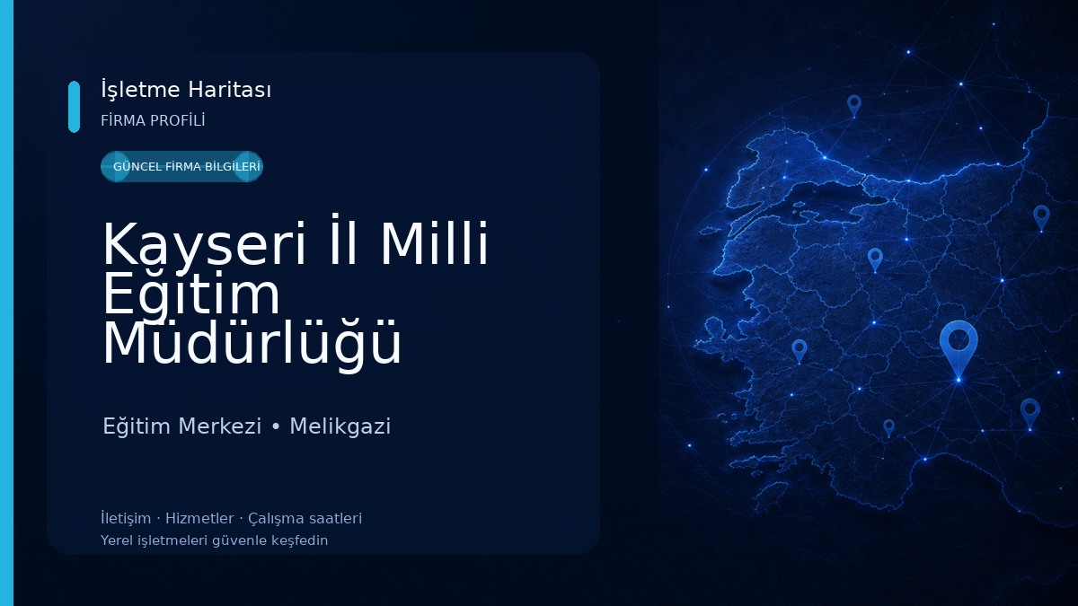 Kayseri İl Milli Eğitim Müdürlüğü