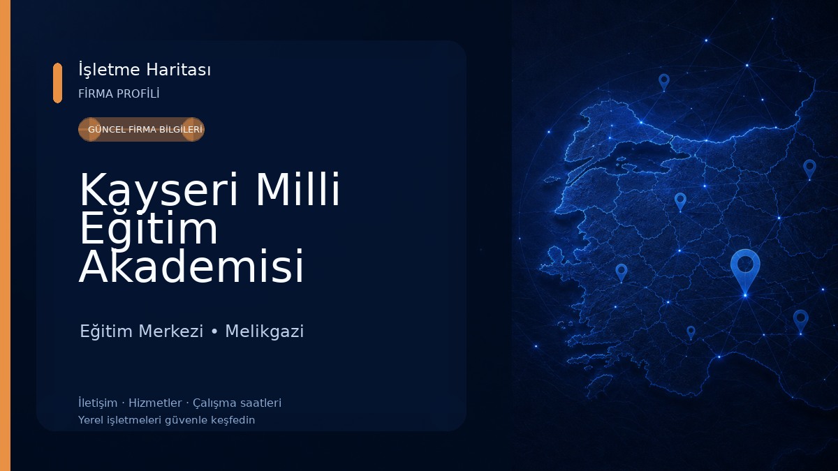 Kayseri Milli Eğitim Akademisi Eğitim Merkezi