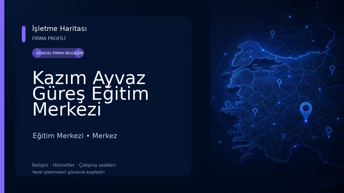 Kazım Ayvaz Güreş Eğitim Merkezi Eğitim Merkezi