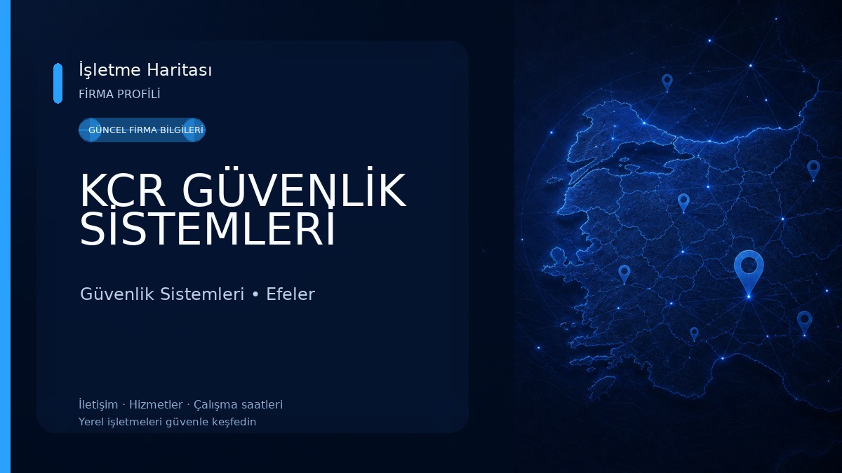 KCR GÜVENLİK SİSTEMLERİ