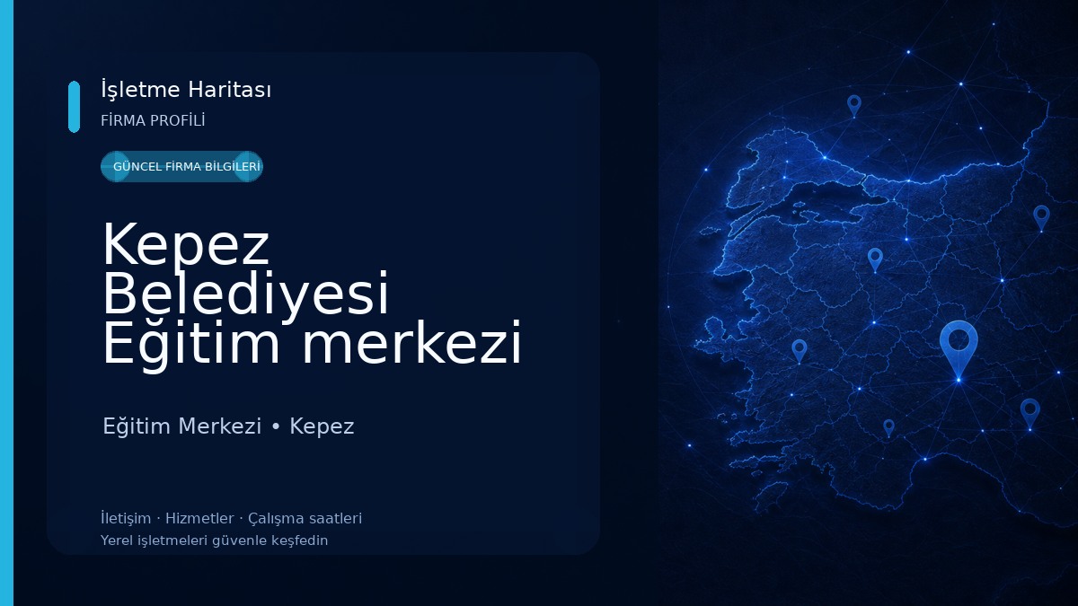 Kepez Belediyesi Eğitim merkezi
