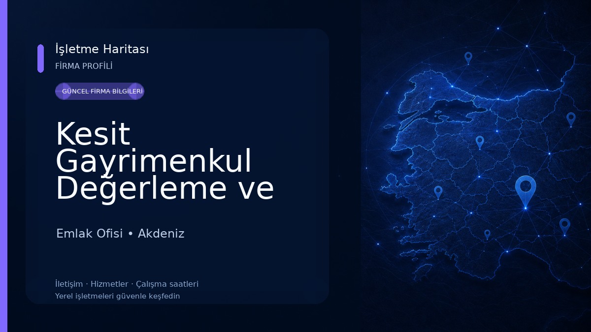 Kesit Gayrimenkul Değerleme ve Danışmanlık