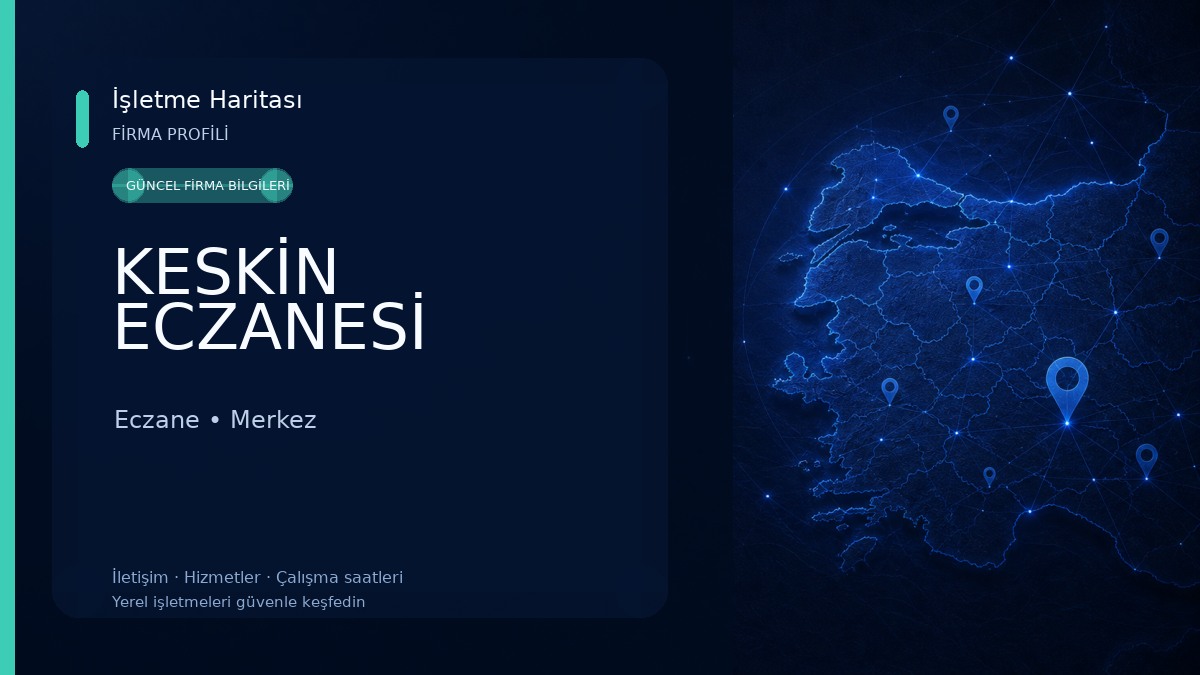 KESKİN ECZANESİ Eczane