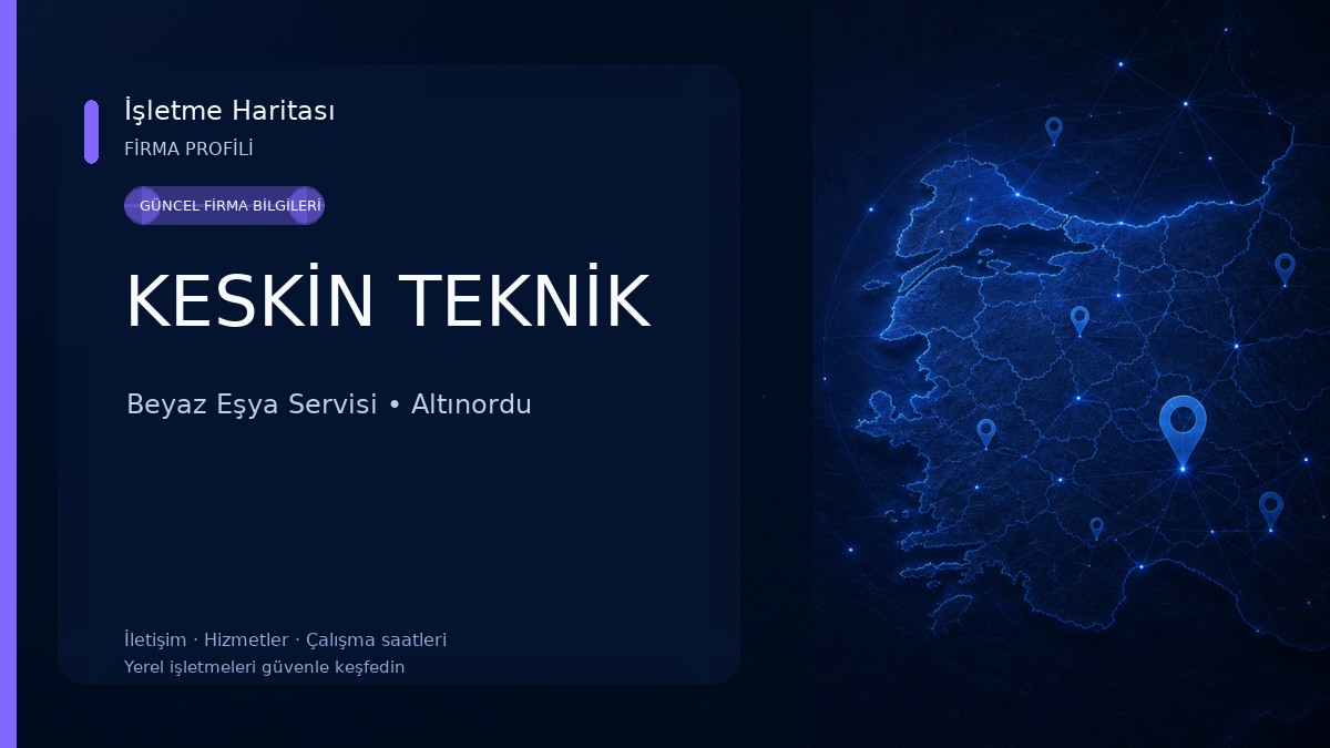 KESKİN TEKNİK Beyaz Eşya Servisi
