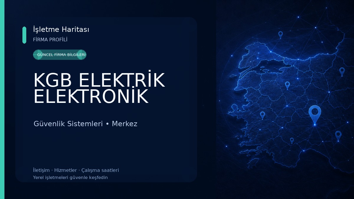 KGB ELEKTRİK ELEKTRONİK 