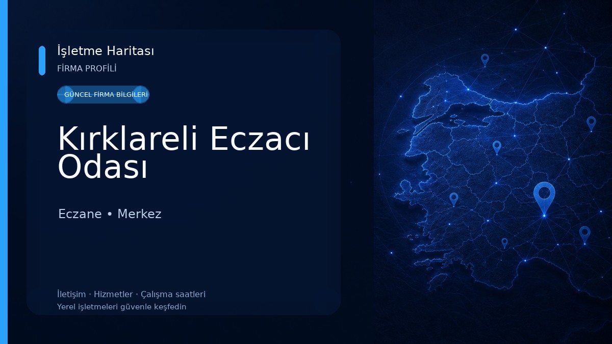 Kırklareli Eczacı Odası