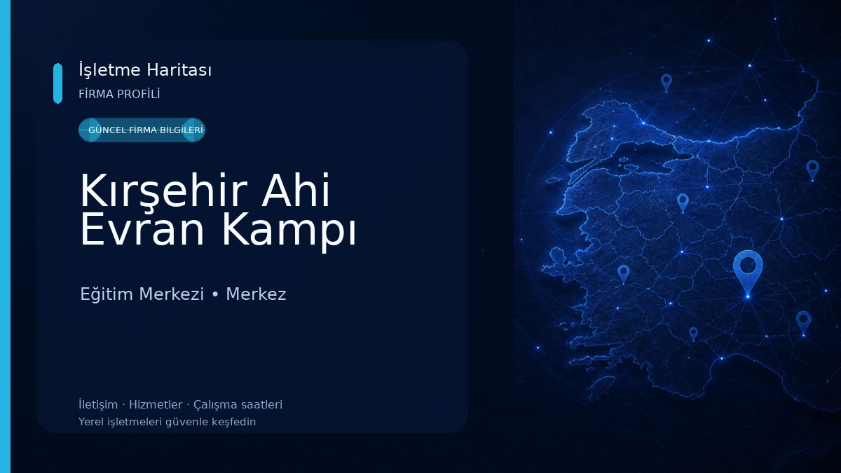 Kırşehir Ahi Evran Kampı