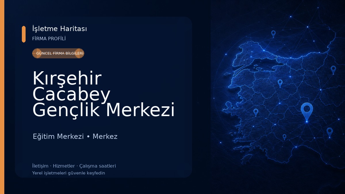 Kırşehir Cacabey Gençlik Merkezi