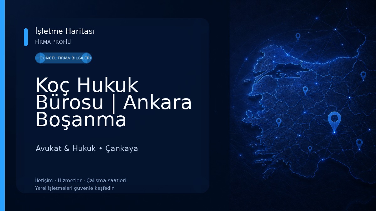 Koç Hukuk Bürosu | Ankara Boşanma Avukatı - Tazminat Avukatı - Ceza Avukatı - Yabancı Avukatı - Lawyer in Ankara