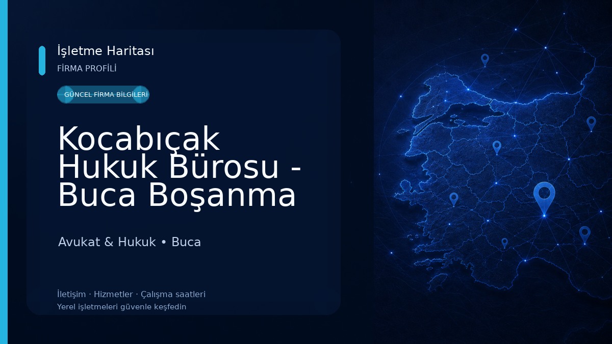 Kocabıçak Hukuk Bürosu - Buca Boşanma & Ceza Avukatı - İzmir Tecrübeli Avukat Avukat & Hukuk