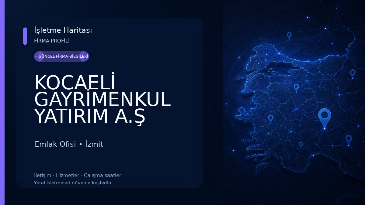 KOCAELİ GAYRİMENKUL YATIRIM A.Ş