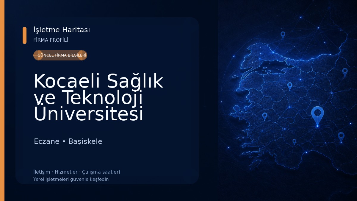 Kocaeli Sağlık ve Teknoloji Üniversitesi