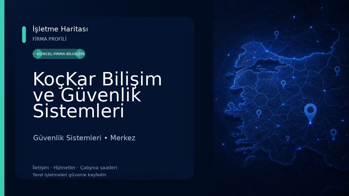 KoçKar Bilişim ve Güvenlik Sistemleri Güvenlik Sistemleri