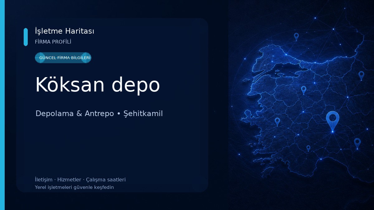 Köksan depo