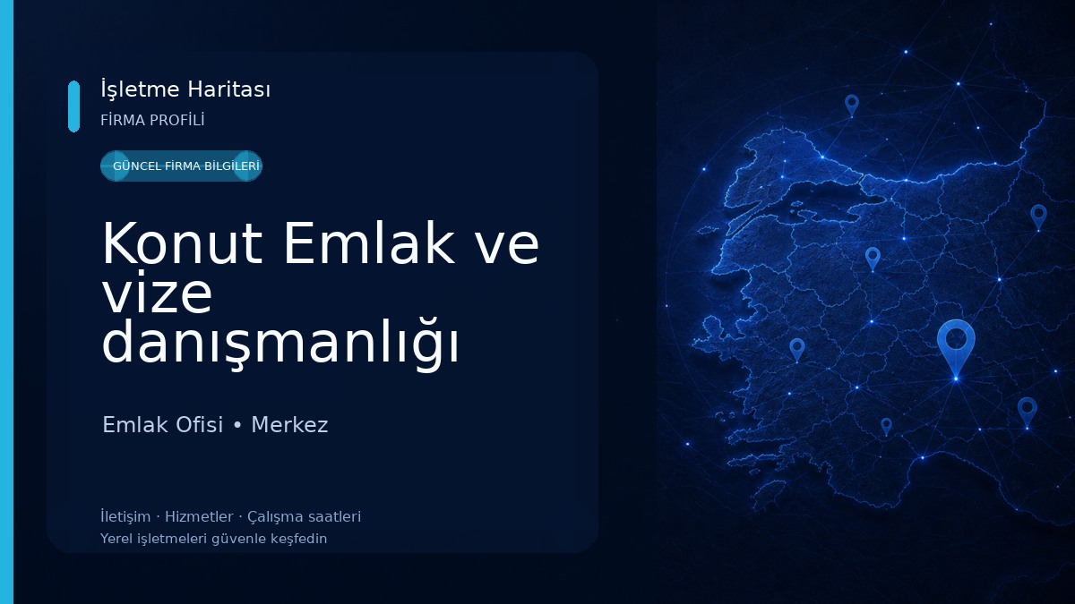 Konut Emlak ve vize danışmanlığı
