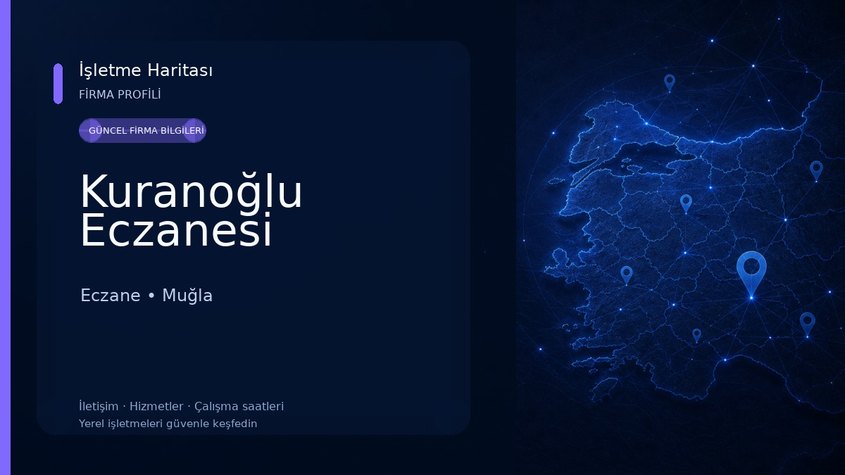 Kuranoğlu Eczanesi Eczane