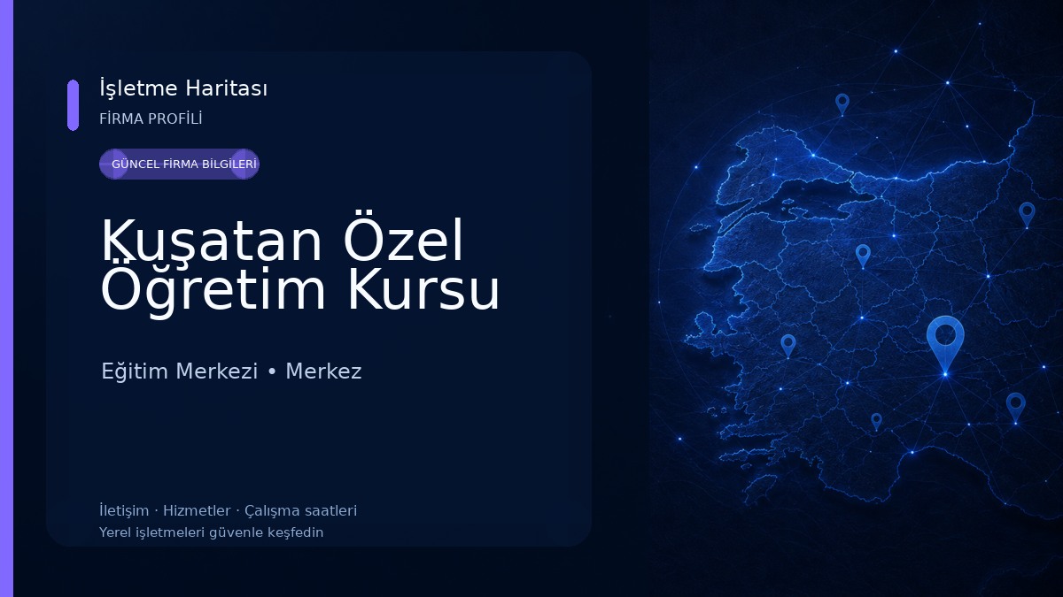 Kuşatan Özel Öğretim Kursu Eğitim Merkezi