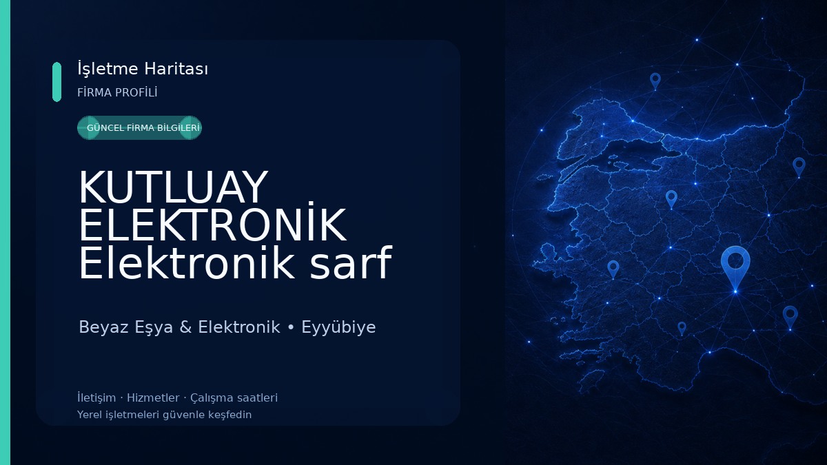 KUTLUAY ELEKTRONİK Elektronik sarf malzemeleri ve lcd tv led çeşitleri ş.urfa yetkili bayi Beyaz Eşya & Elektronik