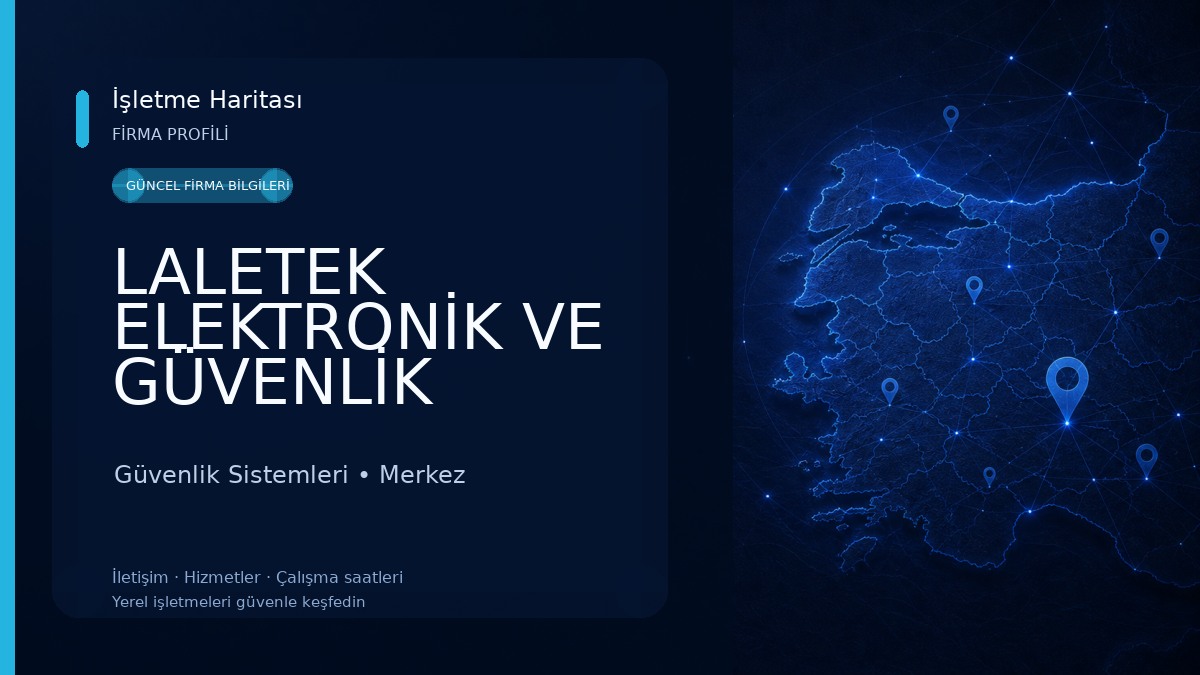 LALETEK ELEKTRONİK VE GÜVENLİK SİSTEMLERİ KAMERA ,ALARM Güvenlik Sistemleri