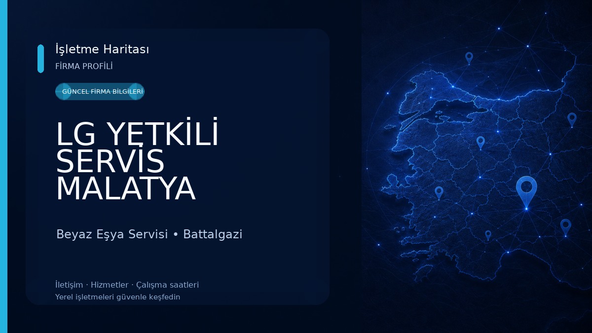 LG YETKİLİ SERVİS MALATYA ÇAĞLAYAN SOĞUTMA