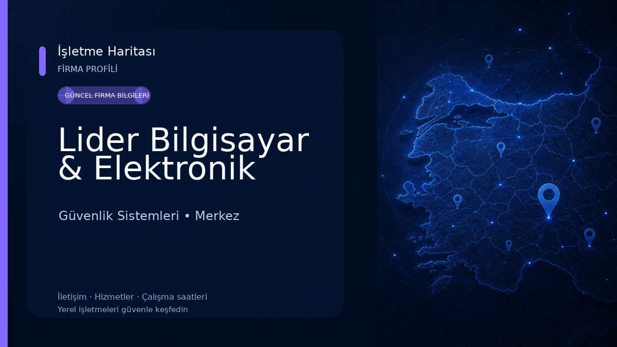 Lider Bilgisayar & Elektronik