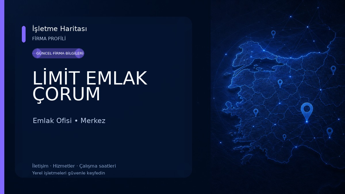 LİMİT EMLAK ÇORUM 