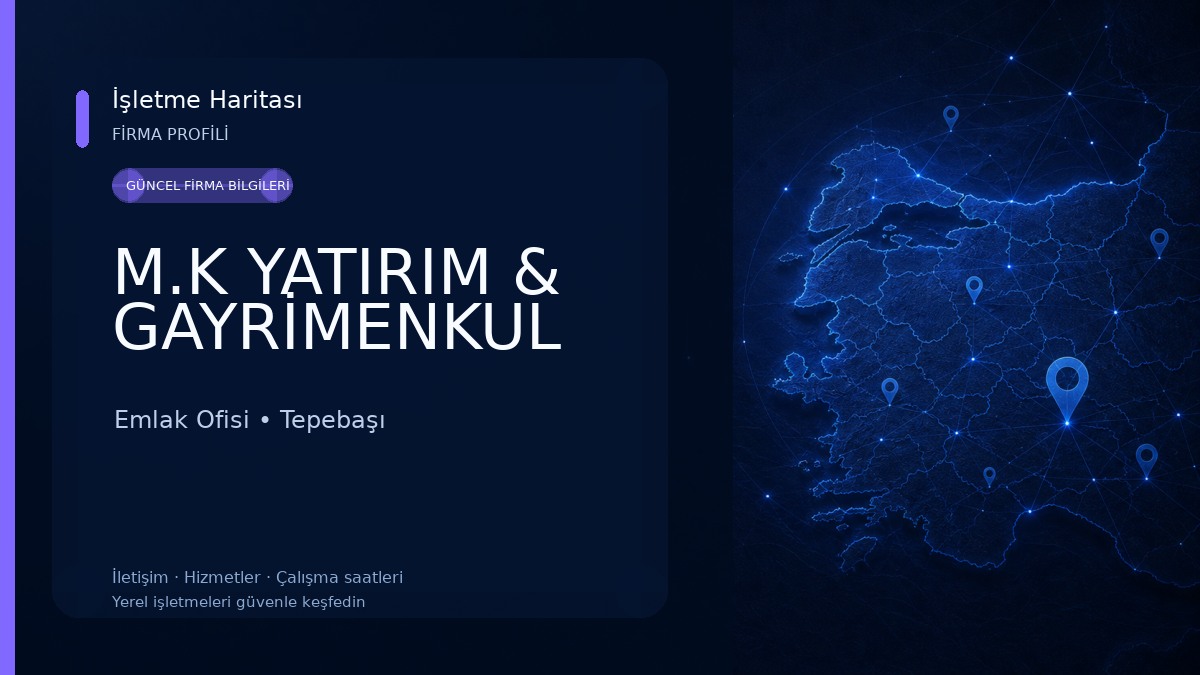 M.K YATIRIM & GAYRİMENKUL