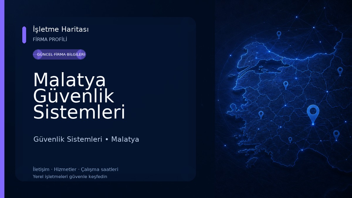 Malatya Güvenlik Sistemleri Dahua