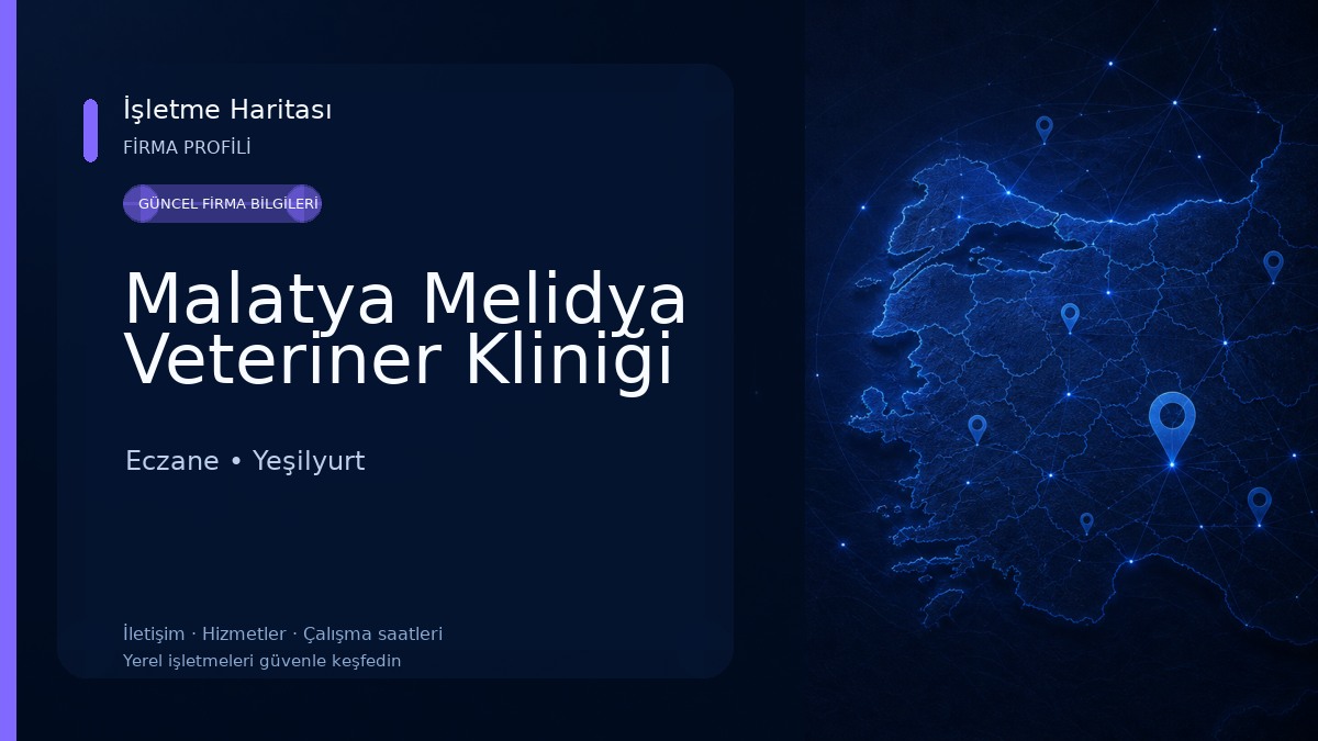 Malatya Melidya Veteriner Kliniği