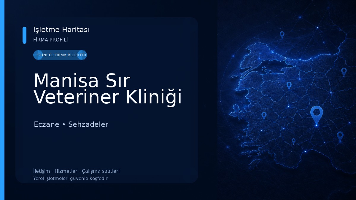 Manisa Sır Veteriner Kliniği Eczane