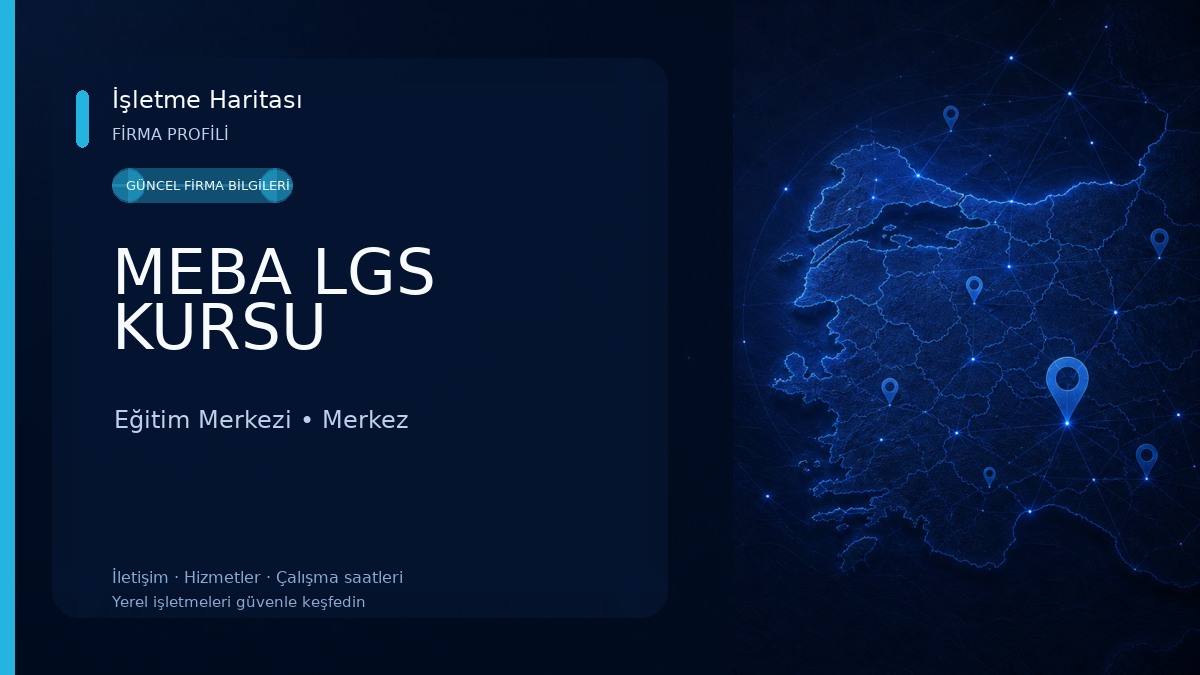 MEBA LGS KURSU